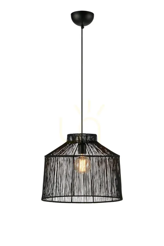 Pendul Markslojd Capanna negru metal 42 cm 108668 Plată securizată