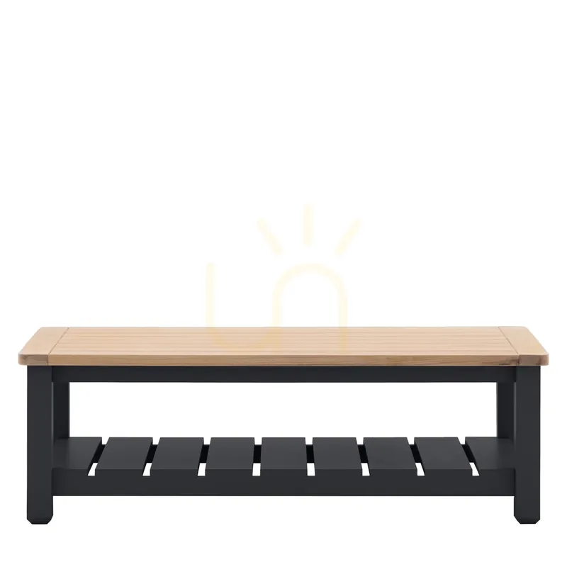 Masă de cafea Gallery Direct Eton Meteor stejar 120x60x40 cm 5059413871320 Premium