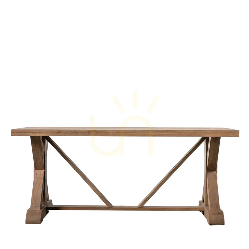 Ofertă exclusivă Masă de luat masa Gallery Direct Ashbourne 180x90 cm lemn de mango natur 5059413700064
