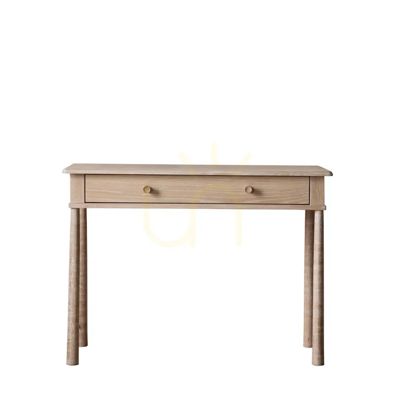 Reducere Masă de toaletă Gallery Direct Wycombe stejar cu sertar 110x40x80 cm 5055999205719