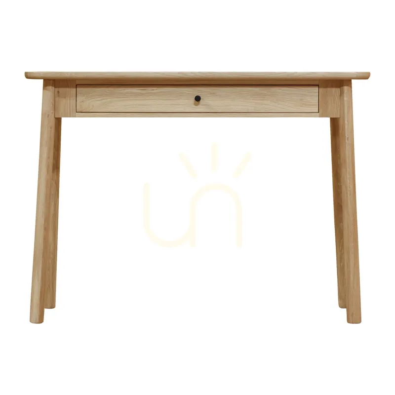Livrare rapidă Masă de toaletă Gallery Direct Kingham 110x50x80 cm stejar masiv 1 sertar 5059413121999