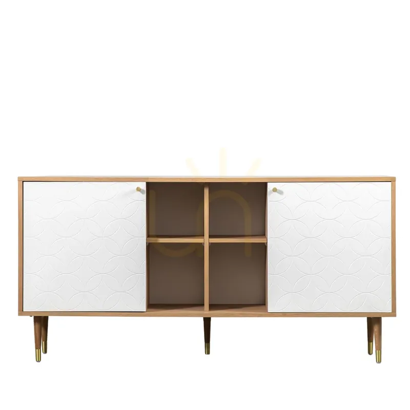 Dulap tip bufet Gallery Direct Newbury stejar alb 160x40x79 cm 5059413685712 Discount