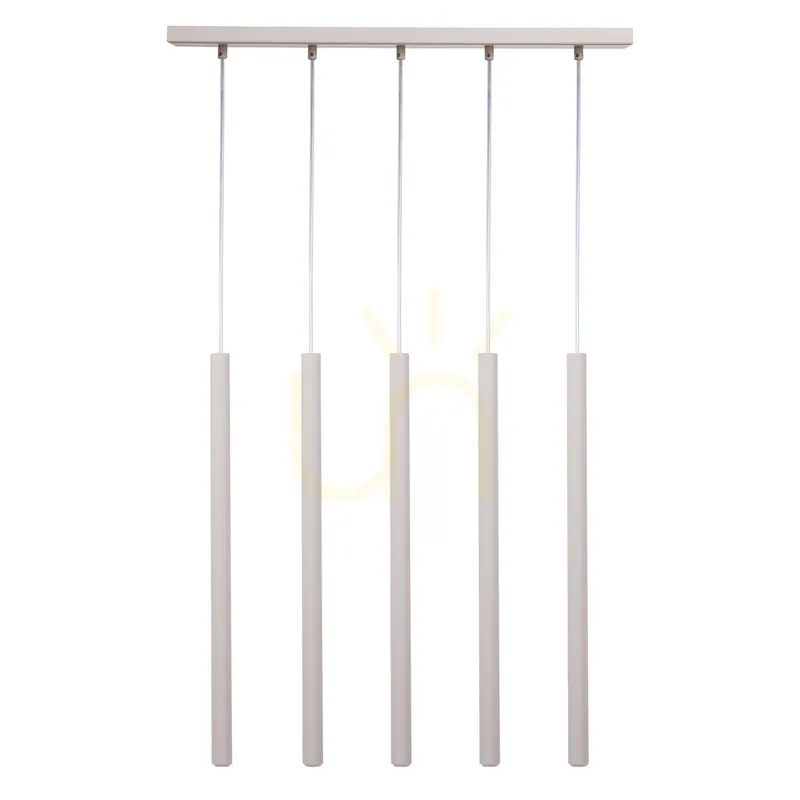 Lampă suspendată Sigma SOPEL 5 gri bej 60 cm IP20 41456 Popular