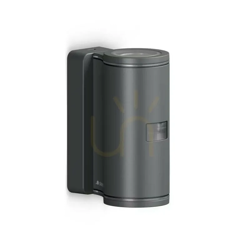 Corp de iluminat pentru fațade cu senzor de mișcare și amurg L940 S PIR 14.5W 2xGU-10 3000K, 1240lm IP44 IK03 230V antracit / aluminiu, plastic Bestseller