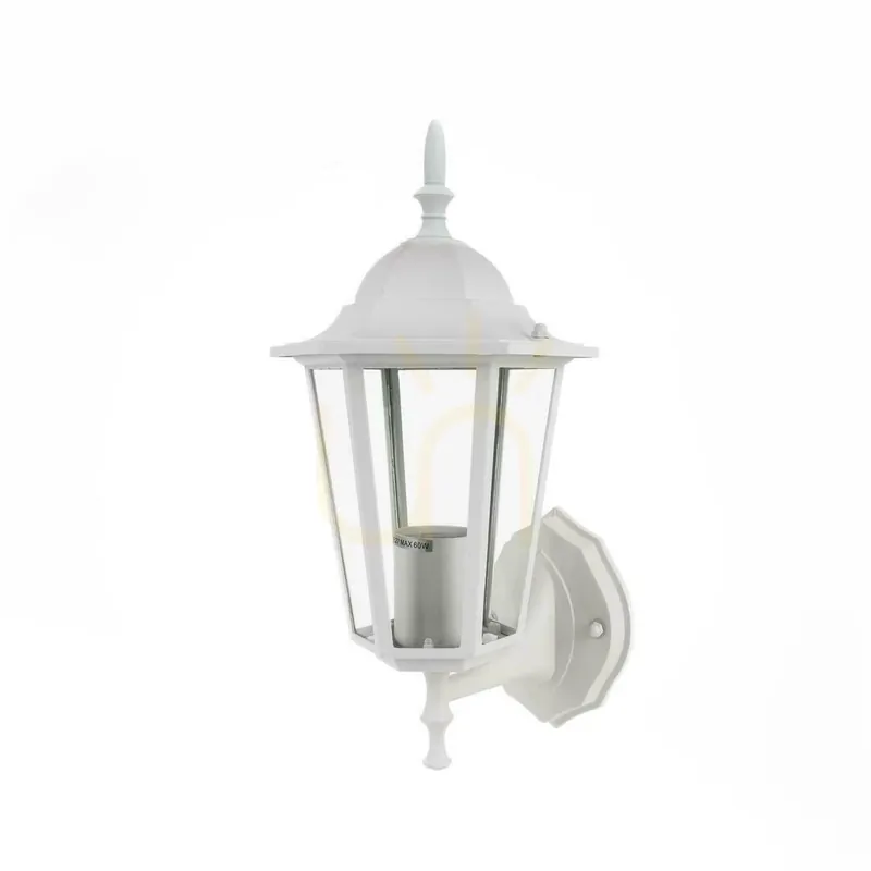 Reduceri Lanternă de grădină lampă de perete V-TAC E27 alb mat VT-749