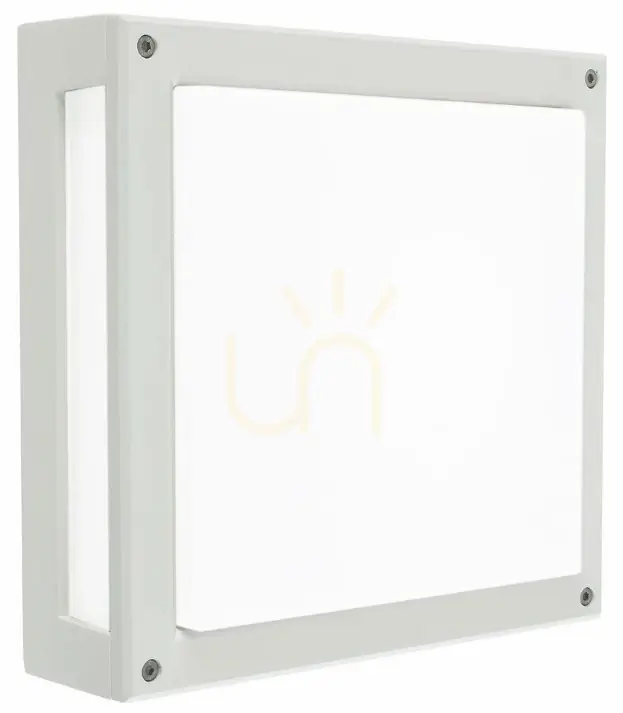 Calitate înaltă NORDLAND lampă de perete pentru exterior / plafon cu senzor de mișcare 7118WH 12W 3000K - alb-RAL 9003 - NORLYS