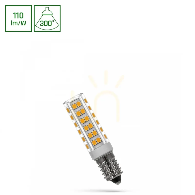 Led Tabular 230 V 4.5 W E14 Cw Spectrum Lichidare de stoc