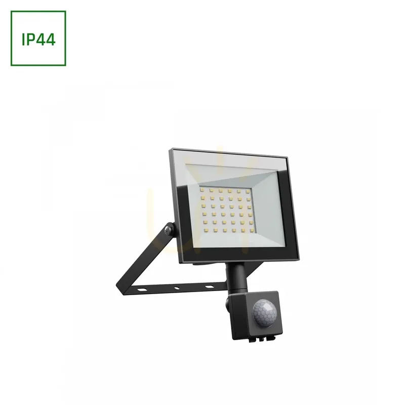 Calitate înaltă Noctis Lux 4 Proiector 30 W Nw 230 V Ip44 141x185x53mm Black Pir Motion Sensor