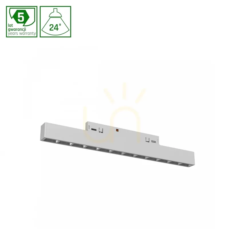 Sistem Shift Nano Grid S Corp de iluminat liniar 196 X12 X30 Mm 10 W 24 St Alb 5 ani garanție. Ofertă limitată