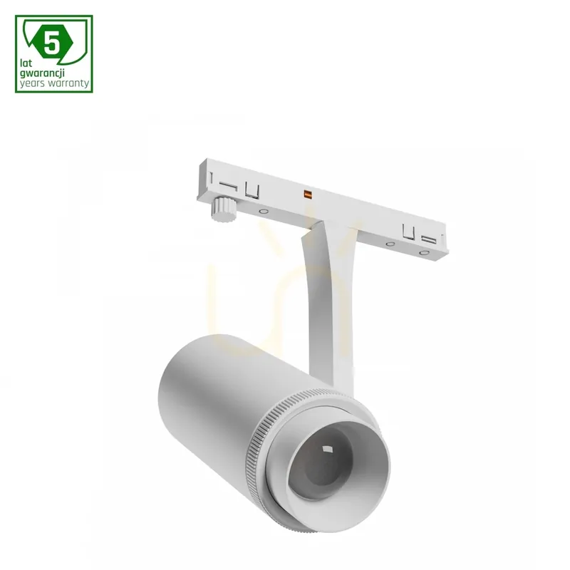 Sistem Shift Nano Spot Zoom Corp de iluminat pe bara de autobuz 40x80x145 Mm 7 W 15 45 St Alb 5 ani garanție. Reducere de preț