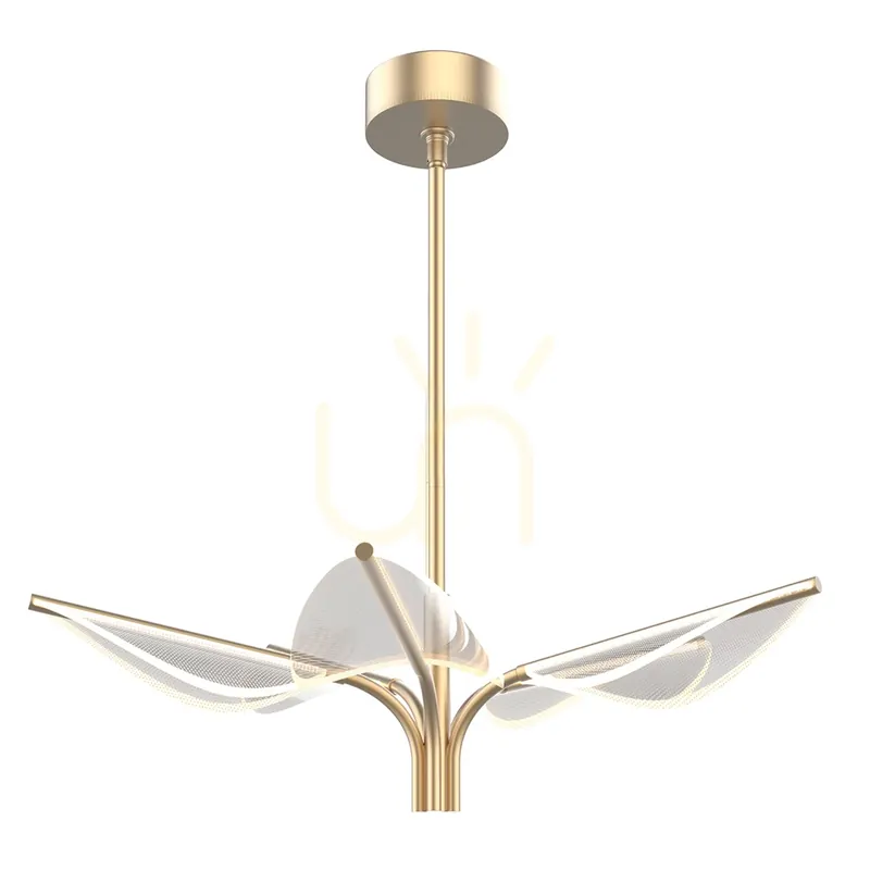 FLORIANA mic LED lampă suspendată - alamă naturală QUINTIESSE Mai ieftin