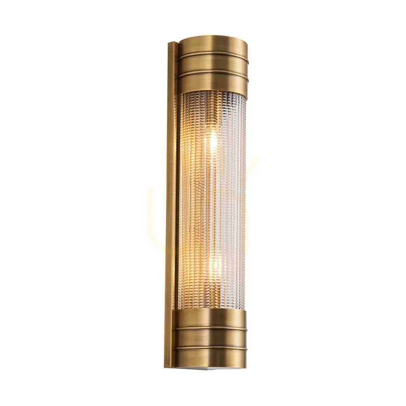 Cumpărături sigure WILLARD lampă de perete - 2 surse de lumină - alamă Vintage QUINTIESSE