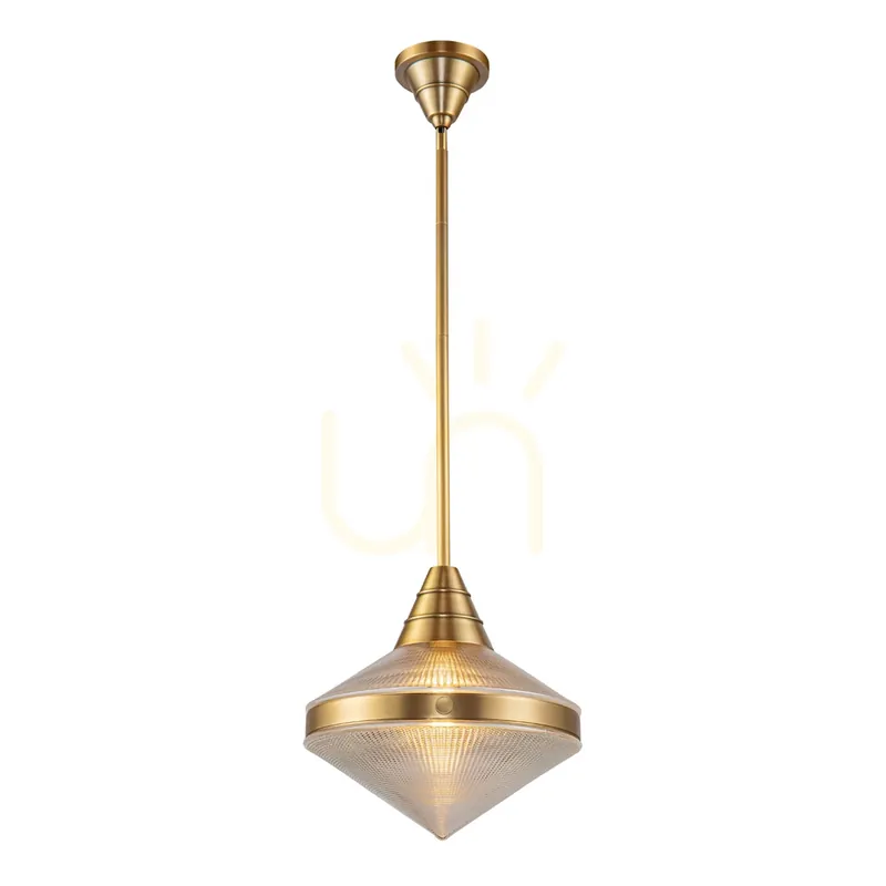 WILLARD lampă suspendată - 1 sursă de lumină - Alamă Vintage QUINTIESSE Ofertă de sezon