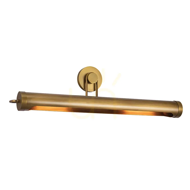 Preț mic WYNWOOD birou mare imagine - 2 surse de lumină - alamă Vintage QUINTIESSE