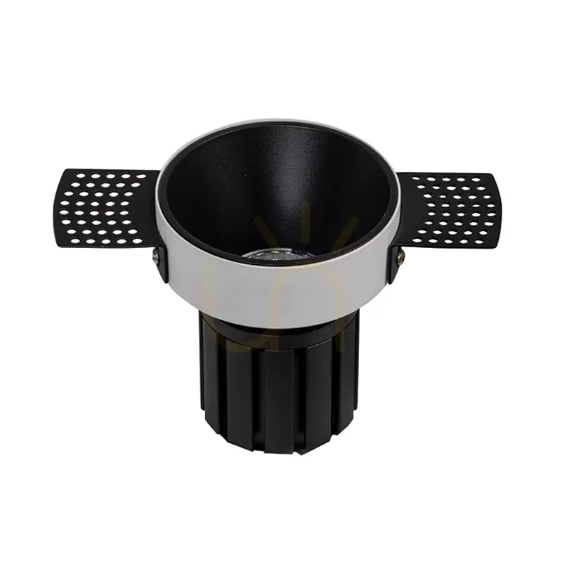 Calitate înaltă Spot fără garnitură LED 6W negru ZAMBELIS