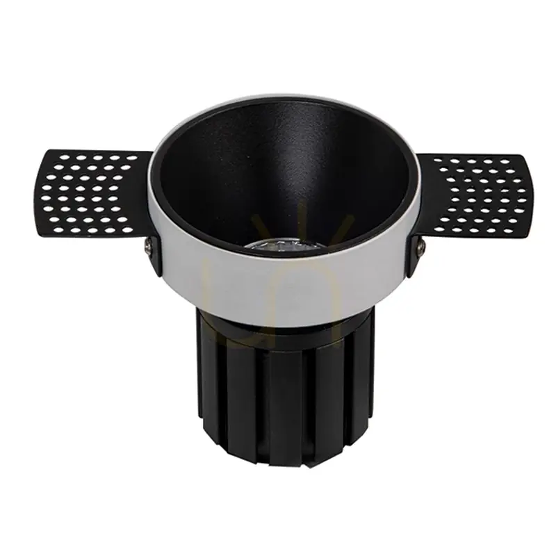 Calitate înaltă Spot fără garnitură LED 9W negru ZAMBELIS