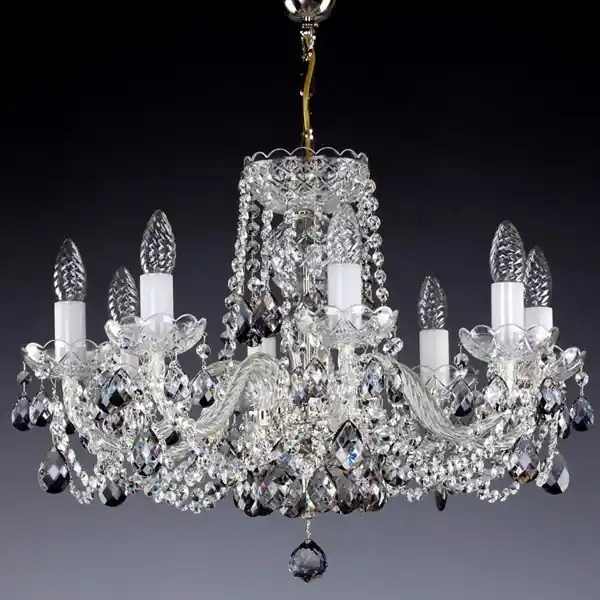 Candelabru Cristal Bohemia Exclusive 8 brate, diam. 59cm Tatana VIII 8006 CE Reducere extra