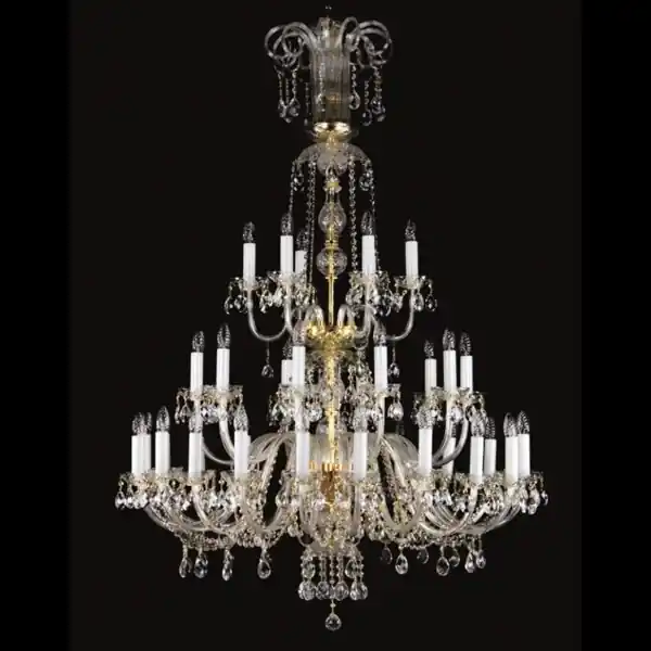 Ofertă de sezon Candelabru 24 brate Cristal Bohemia Exclusive RACHEL XXIV