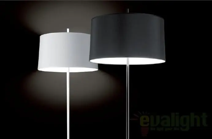 Reducere de preț Lampadar, lampa de podea, finisaj alb sau negru, H-160cm, Joker 5368 Massmi Iluminacion