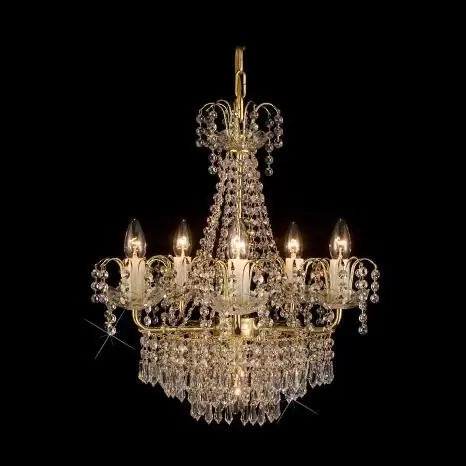 Comandă acum Lustra 6 brate cristal Bohemia L12 168/06/3