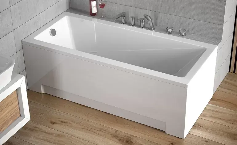 Calitate înaltă Set panouri pentru cada de baie dreptunghiulara, Besco Modern