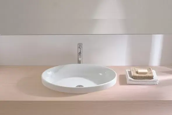 Ofertă limitată Lavoar oval pe blat 63.5 cm GALA seria OVALO 0432001
