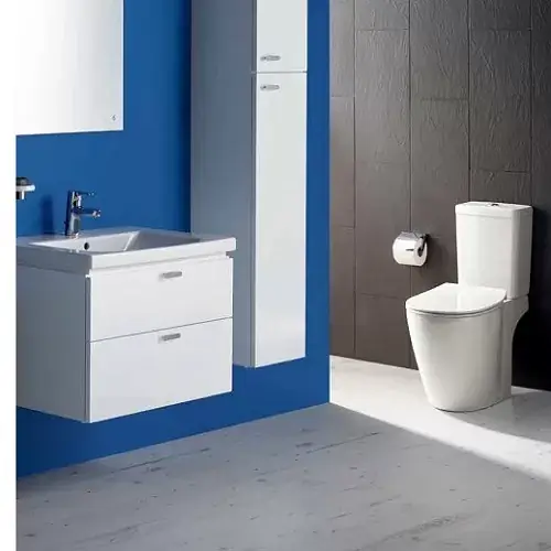 Set vas wc Aquablade cu rezervor alimentare laterala Cube Ideal Standard seria Connect E042901+E797101 Retur gratuit