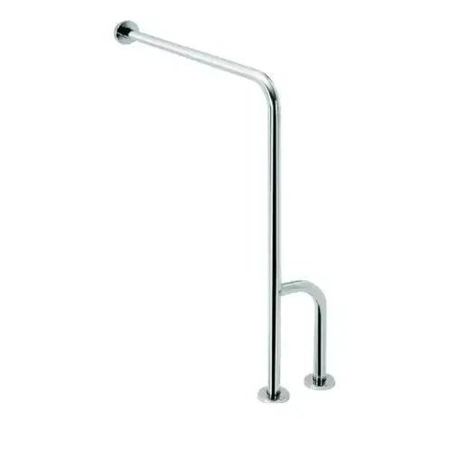 Bara de siguranta perete - podea cu picior de sprijin dreapta pentru persone cu dizabilitati BEMETA seria HELP CROM 301122141 Nu rata