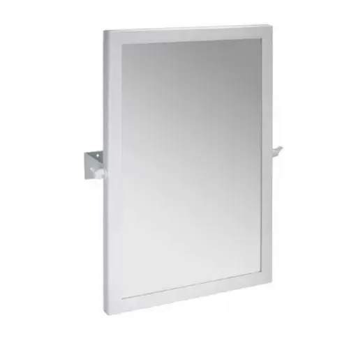 Oglinda pivotanta cu rama alba pentru persoane cu dizabilitati BEMETA seria HELP Preț mic
