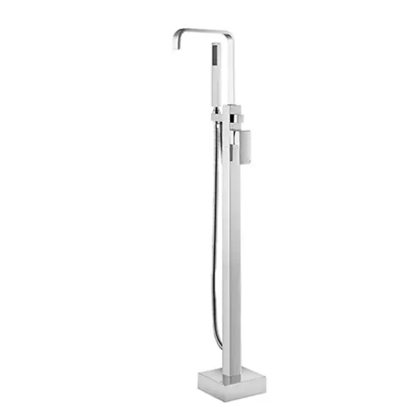 Baterie cada dus free standing monocomanda, crom, Besco Modern I BW-MI-CH Ofertă exclusivă