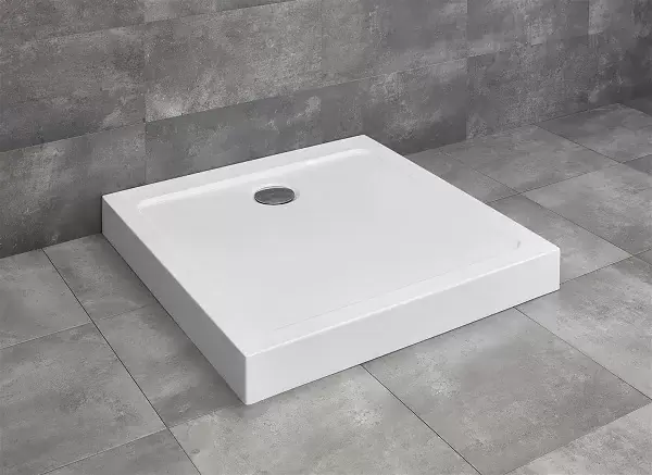 Cadita de dus patrata, acrilica, Radaway Doros C Compact Ieftin