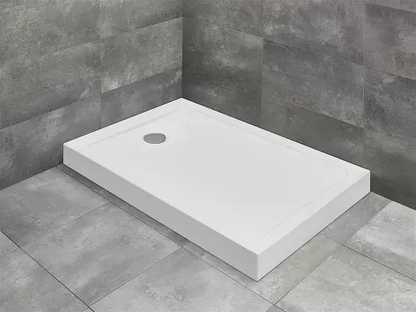 Cadita de dus dreptunghiulara, acrilica, Radaway Doros F Compact Bestseller