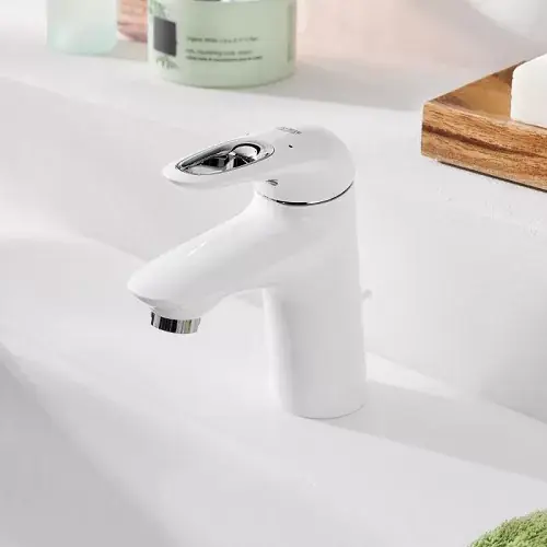 Preferatul clienților Baterie lavoar monocomanda alba marimea S GROHE seria EUROSTYLE NEW 33558LS3