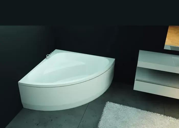 Cada de baie de colt FIBREX seria SENSE III Cel mai bun preț