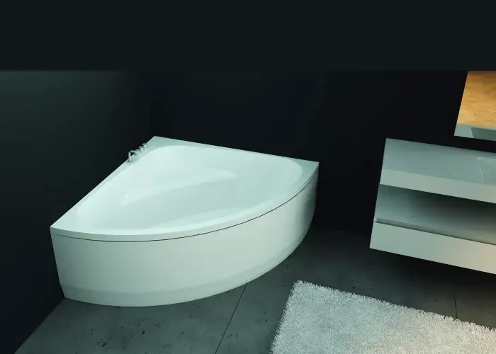 Cel mai vândut Panou pentru cada de baie de colt FIBREX seria SENSE III