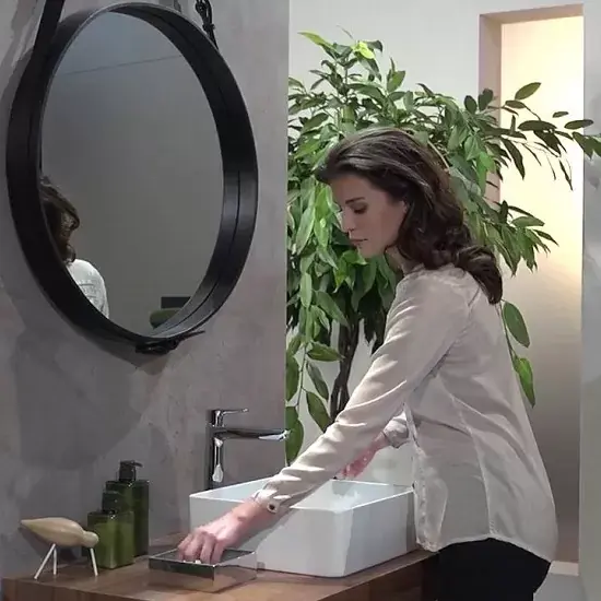 Mai ieftin Baterie lavoar inalta monocomanda HANSGROHE seria TALIS E 71716000