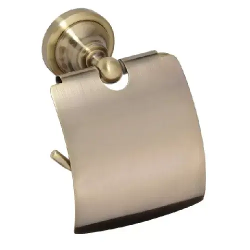 Promoție Suport hartie igienica cu aparatoare BEMETA seria RETRO BRONZ 144112017