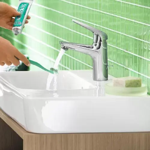 Baterie lavoar monocomanda cu ventil pop-up HANSGROHE seria NOVUS 100 71030000 Reducere de preț
