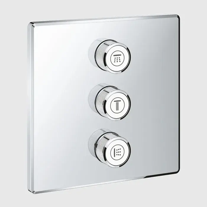Livrare rapidă Baterie de dus incastrata patrata partea aparenta Grohe seria Grohtherm SmartControl 29127000