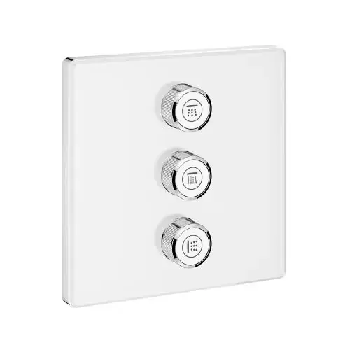Preț promoțional Baterie de dus incastrata patrata partea aparenta GROHE seria GROHTHERM SMARTCONTROL ALBA 29158LS0