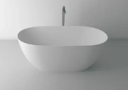 Cada de baie freestanding, marmura compozit, Cast Marble Toronto MRM630457161003 Promoție