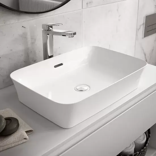 Baterie lavoar monocomanda, cu pipa inalta, tip Vessel, fara ventil, Ideal standard Tonic II A6329AA Nu rata