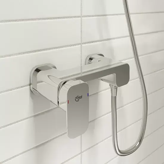 Baterie de dus monocomanda, crom, Ideal Standard Tonic II A6337AA Lichidare de stoc