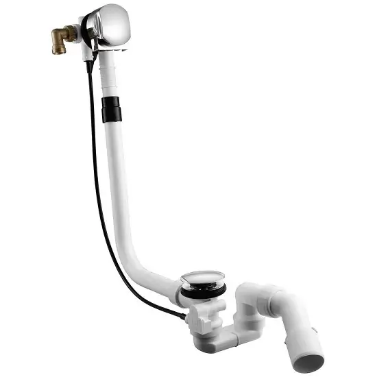Sistem de scurgere si umplere prin preaplin, pentru cada de baie, Ideal Standard Multiplex Trio K7812AA Reducere de preț