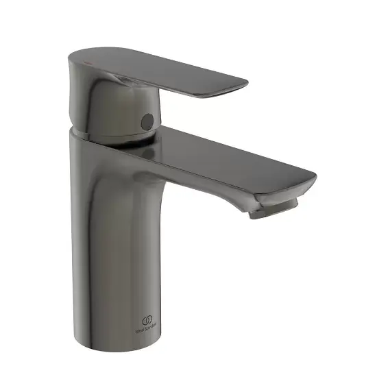 Cel mai bun preț Baterie lavoar monocomanda, fara ventil metalic, gri inchis (magnetic grey PVD), Ideal Standard Connect Air A7024A5