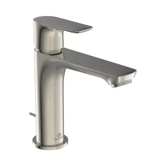 Vezi acum Baterie lavoar monocomanda, tip Grande, subtire, cu ventil, gri metalic (silver storm PVD),Ideal Standard Connect Air A7012GN