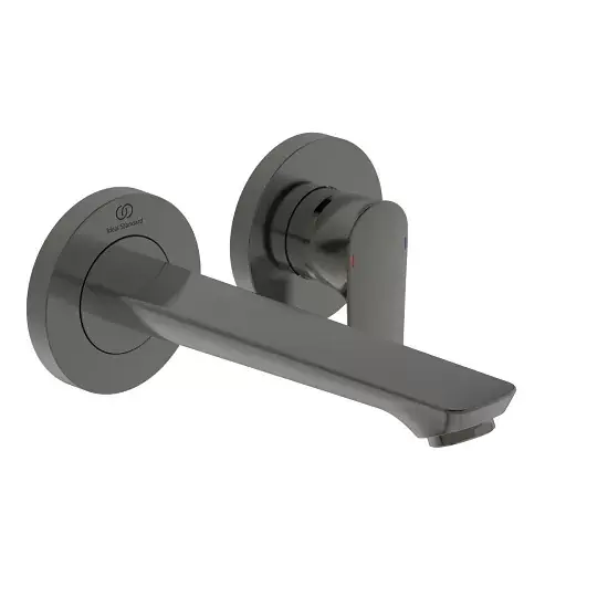 Baterie lavoar monocomanda, montaj incastrat, gri inchis (magnetic grey PVD), Ideal Standard Connect Air A7029A5 Cumpără online