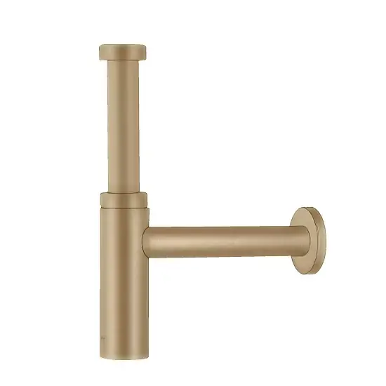 Ofertă Sifon pentru lavoar DN32, bronz satinat (brushed bronze), Hansgrohe Flowstar S 52105140