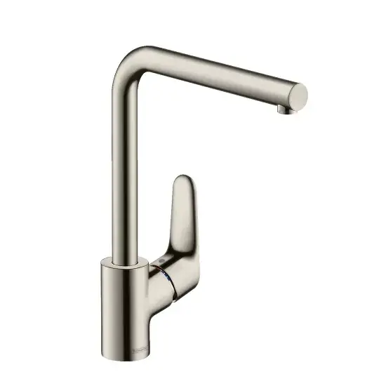 Retur ușor Baterie de bucatarie monocomanda, inox (Stainless Steel Finish), Hansgrohe Focus 280 31817800