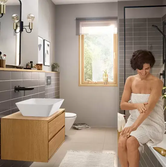 Cumpără acum Baterie lavoar monocomanda incastrata, negru mat (matt black), Hansgrohe Rebris S 72568670